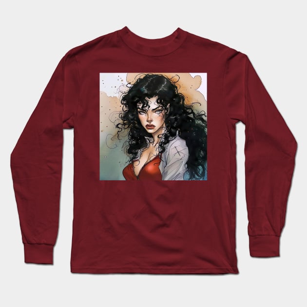 Anita Blake Long Sleeve T-Shirt by Sobalvarro